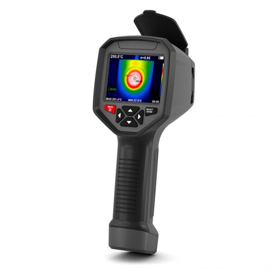 HT-A9 WIFI IR Infrared Thermal Imager Camera Handheld Temperature Automatic Tracking Thermal Imaging Camera Rechargeable