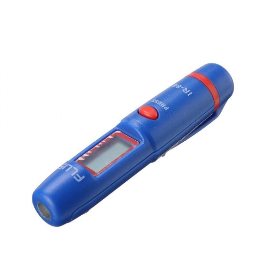 IR-86 Pen-type Digital Infrared Thermometer for Automotive Troubleshooting Air conditioning Cooking Portable Instant Read Non Contact Temperature Tester Measuring Tools