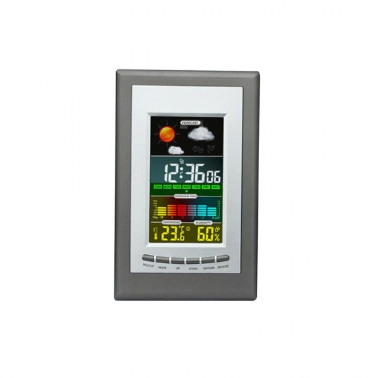 LCD Color Screen Digital Thermometer Hygrometer Temperature and Humidity Measurement Tool