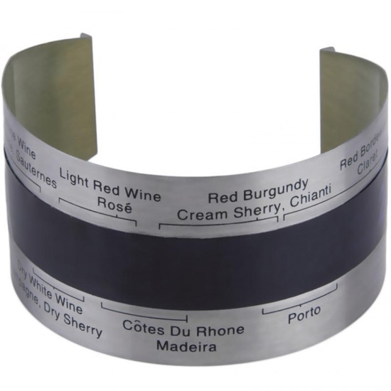 LCD Red Wine Thermometer Temperature Meter 4-24°Stainless Steel LCD Red Wine Thermometer Temperature Meter 4-24°Stainless Steel