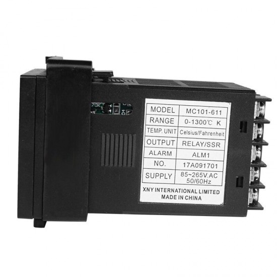 MC101 85~265Vac K Thermocouple Short Shell Input Digital PID Thermostat Temperature Controller Relay+SSR Analog Output for Heat with Alarm MC101 85~265Vac K Thermocouple Short Shell Input Digital PID Thermostat Temperature Controller Relay+SSR Analog Output for Heat with Alarm