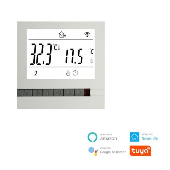 MK71GA Smart Water Heating Thermostat WIFI LCD Thermostat Floor Heating Temperature Control Regulator for Water Heating System MK71GA Smart Water Heating Thermostat WIFI LCD Thermostat Floor Heating Temperature Control Regulator for Water Heating System