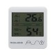 Indoor Thermometer Hygrometer Digital Hygrometer Thermometer Temperature and Humidity Meter with Backlight for Room Home Greenhouse