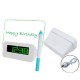 Fluorescent Message Board Digital LED Alarm Clock Calendar Night Light Modem Alarm Backlight Desk Clock With USB Cable