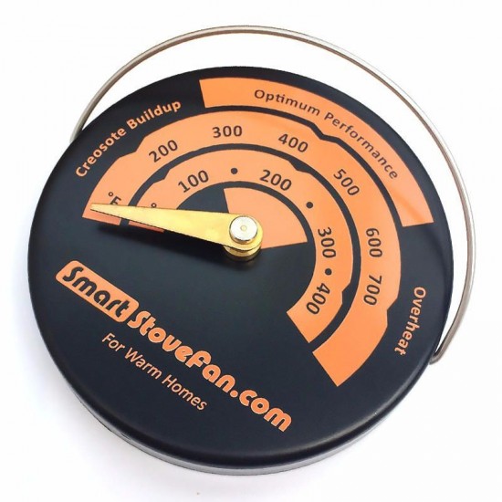 Magnetic Type Stove Pipe Thermometer Wood Burning Stove Thermometer