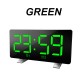 Mirror Digital Display LED Snooze Alarm Clock USB Time Night Mode Clock Mirror Digital Display LED Snooze Alarm Clock USB Time Night Mode Clock