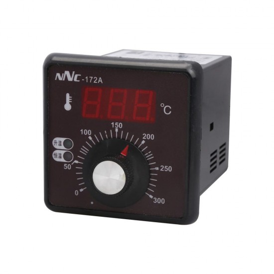 NNC-172A 220V High Power Oven Temperature Controller Temperature Thermostat Range 0°300°with Therucouple E