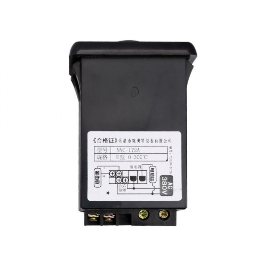 NNC-172A 220V High Power Oven Temperature Controller Temperature Thermostat Range 0°300°with Therucouple E NNC-172A 220V High Power Oven Temperature Controller Temperature Thermostat Range 0°300°with Therucouple E