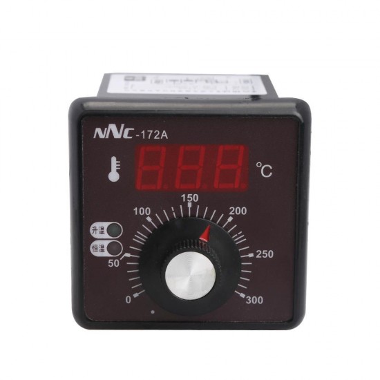 NNC-172A 220V High Power Oven Temperature Controller Temperature Thermostat Range 0°300°with Therucouple E