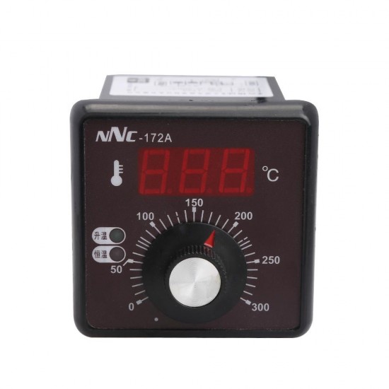 NNC-172A 220V High Power Oven Temperature Controller Temperature Thermostat Range 0°300°with Therucouple E NNC-172A 220V High Power Oven Temperature Controller Temperature Thermostat Range 0°300°with Therucouple E
