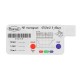 OTC2cn2.0_6Days Disposable PDF Temperature Logger Recorder-33 ~ +77 °C LED Indicator Timely Alarm Status Temperature Recorder