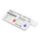 OTC2cn2.0_6Days Disposable PDF Temperature Logger Recorder-33 ~ +77 °C LED Indicator Timely Alarm Status Temperature Recorder