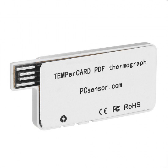 PDF12H1 PDF Disposable USB 2.0 Temperature Logger Recorder -40°~ +70°Temperature Monitor Specially Designed For Temperature Monitoring Of Cold Chain Logistics PDF12H1 PDF Disposable USB 2.0 Temperature Logger Recorder -40°~ +70°Temperature Monitor Specially Designed For Temperature Monitoring Of Cold Chain Logistics
