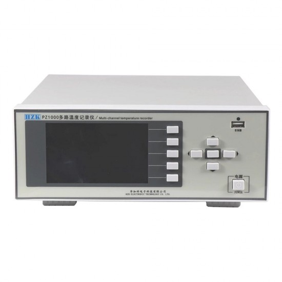 PZ1008P 5 Inch Multi-channel Temperature Recorder 8-Channel Temperature Tester Built-in 8G Memory 3 Display Mode History Query Beeper Alarm PZ1008P 5 Inch Multi-channel Temperature Recorder 8-Channel Temperature Tester Built-in 8G Memory 3 Display Mode History Query Beeper Alarm