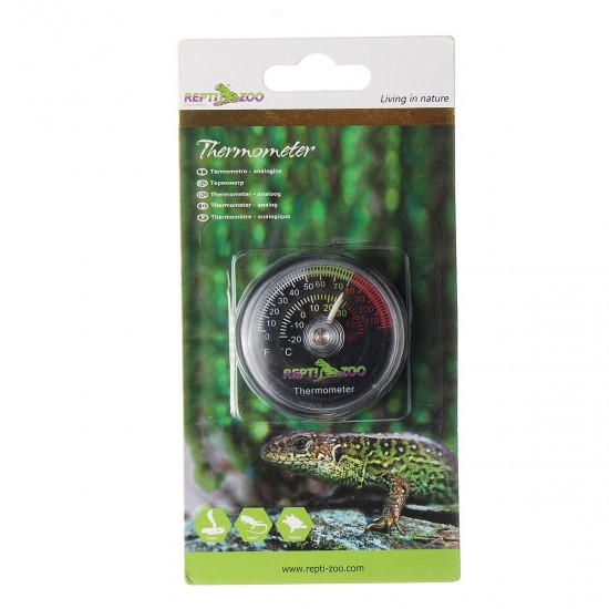 Reptile Tortoise Vivarium Terrarium Temperature Meter Thermometer with Colour Codes