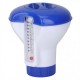 Soap Dispensers Floating Swimming Pool Chemical Chlorine Dispenser with Thermometer Tablet Soap Dispenser Pump Shower