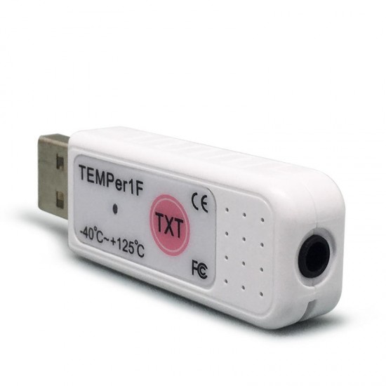 TEMPer1F_H1 USB Thermometer Hygrometer Waterproof Pluggable Plug -40~+123.8 Temperature And Humidity Measurement Instrument TEMPer1F_H1 USB Thermometer Hygrometer Waterproof Pluggable Plug -40~+123.8 Temperature And Humidity Measurement Instrument