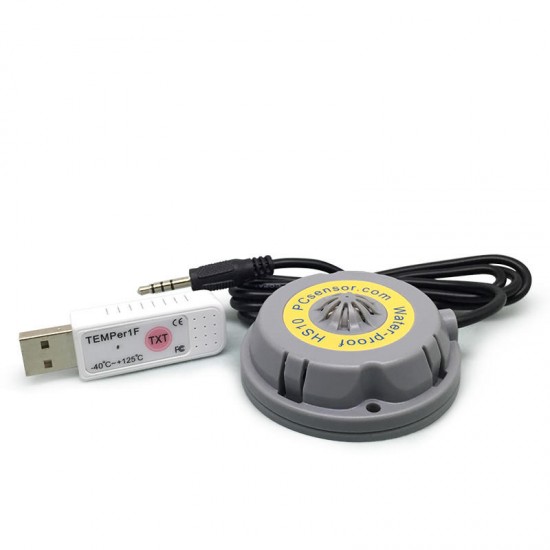 TEMPer1F_H1 USB Thermometer Hygrometer Waterproof Pluggable Plug -40~+123.8 Temperature And Humidity Measurement Instrument TEMPer1F_H1 USB Thermometer Hygrometer Waterproof Pluggable Plug -40~+123.8 Temperature And Humidity Measurement Instrument