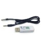 USB Thermometer Hygrometer-40~+125°C Range External Temperature TX Probe Temperature Humidity Measurement Tool