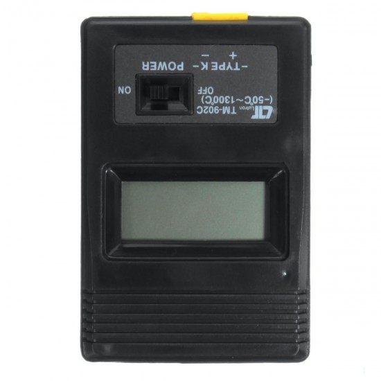 TM902C LCD K Type Thermometer Temperature Meter Probe+ Thermocouple Probe
