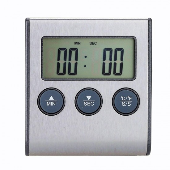 TS-BN50 Digital Thermometer 0-300°Thermometer With Timer And Stainless Steel Probe TS-BN50 Digital Thermometer 0-300°Thermometer With Timer And Stainless Steel Probe