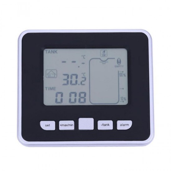 TS-FT002 0.5m to 15m Wireless Ultrasonic Tank Liquid Level Meter Temperature Tester with Water Tank Transmitter TS-FT002 0.5m to 15m Wireless Ultrasonic Tank Liquid Level Meter Temperature Tester with Water Tank Transmitter