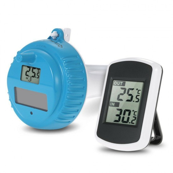 TS-WS-42 Floating Swimming Pool Solar Energy Wireless Thermometer Swimming Pool Water Temperature Meter