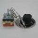 Thermostat AC220V 16A Dial Temperature Control Switch Sensor for Electric Oven 50-300C Dial Specially Designed Thermocouple