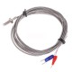 Thread M6 Screw Probe Temperature Sensor Thermocouple K Type Cable 2M 0-600 Degree Thread M6 Screw Probe Temperature Sensor Thermocouple K Type Cable 2M 0-600 Degree