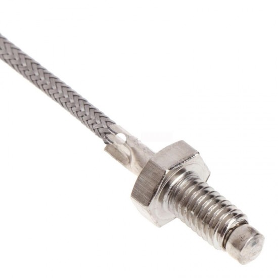 Thread M6 Screw Probe Temperature Sensor Thermocouple K Type Cable 2M 0-600 Degree