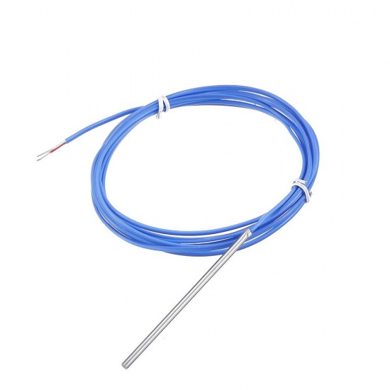 Type K Thermocouple -40~480 Degree 3mm/4mm * 80mm Probe Temperature Sensor 2-Meter Teflon Insulated Wire