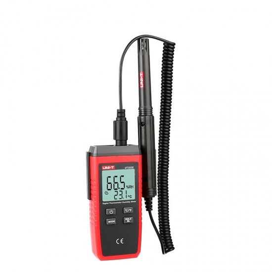 UT333S Mini Temperature Humidity Meter Outdoor Hygrometer Overload Indication Unit Conversion LCD Backlight hygromet