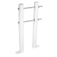 Universal Column Radiator Brackets White Steel Feet Leg Support 15CM From The Ground