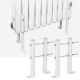 Universal Column Radiator Brackets White Steel Feet Leg Support 15CM From The Ground