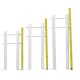 Universal Column Radiator Leg Support Feet Steel Bracket 20/25/30 CM From The Ground Universal Column Radiator Leg Support Feet Steel Bracket 20/25/30 CM From The Ground