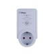 GSM Smart Power Outlet Plug Socket English Russian SMS Remote Control Timing Switch Temperature Controller with Sensor
