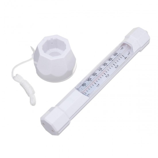 White Floating Water Swimming Pool Bath Spa Hot Tub Temperature Thermometer °°