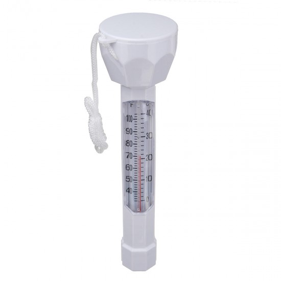 White Floating Water Swimming Pool Bath Spa Hot Tub Temperature Thermometer °°