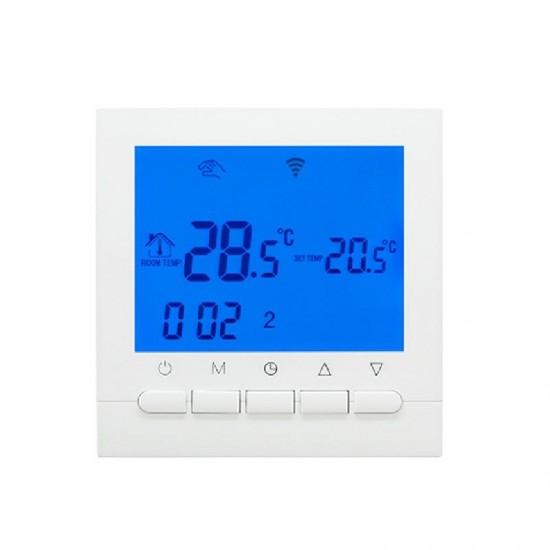 Wifi Thermostat for Electric Heating Controlled for IOS and Android Smart Phone Programmable WIFI Thermometer Wifi Thermostat for Electric Heating Controlled for IOS and Android Smart Phone Programmable WIFI Thermometer