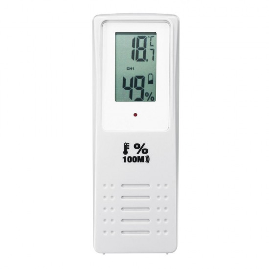 Wireless LCD Display Digital Thermometer Hygrometer Color Screen Weather Station Temperature Measurement Tool Wireless LCD Display Digital Thermometer Hygrometer Color Screen Weather Station Temperature Measurement Tool