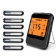 Wireless Smart Meat Thermometer 2/4/6PCS Probes BBQ Thermometer For IOS Android For Kitchen