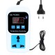 XK-W2001 LED Thermometer Temperature Controller Digital Thermostat Switch With Probe for Reptiles Brewing Seedling Aquarium pet breeding Incubation