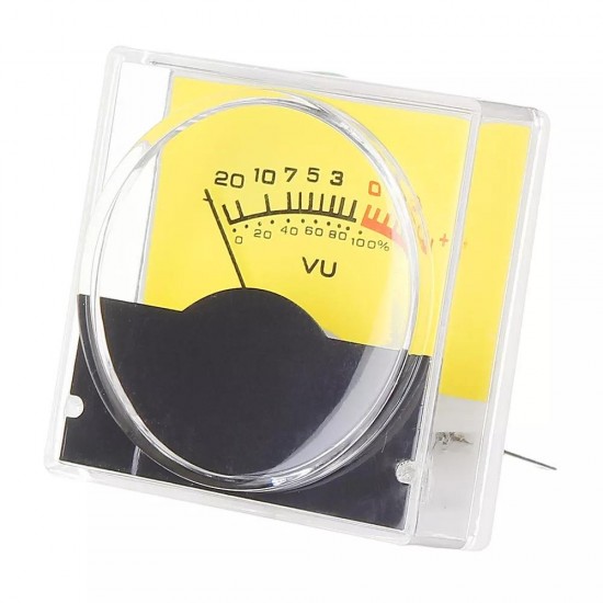 10Pcs Pointer Meter Amplifier VU Table DB Table Level Meter Pressure Gauge with White LED Backlight 10Pcs Pointer Meter Amplifier VU Table DB Table Level Meter Pressure Gauge with White LED Backlight