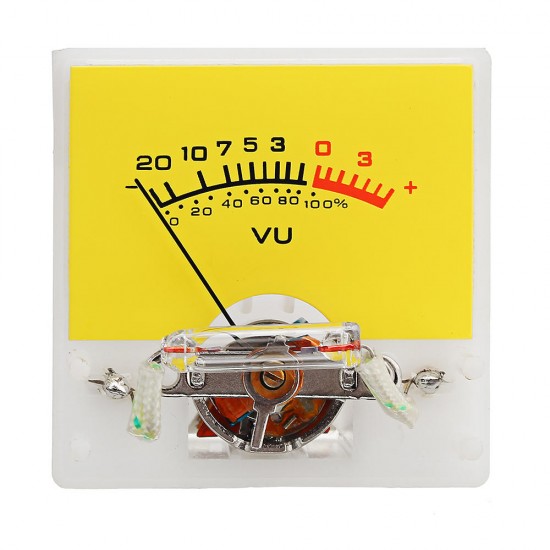 10Pcs Pointer Meter Amplifier VU Table DB Table Level Meter Pressure Gauge with White LED Backlight 10Pcs Pointer Meter Amplifier VU Table DB Table Level Meter Pressure Gauge with White LED Backlight