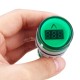 22mm AC60-500V LED Digital Display Voltmeter Voltage Meter Indicator Light