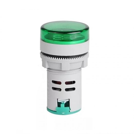 3Pcs AC20-500V LED Large Display Voltage Meter Digital Gauge Volt Indicator Signal Lamp Voltmeter Lights Tester-Green 3Pcs AC20-500V LED Large Display Voltage Meter Digital Gauge Volt Indicator Signal Lamp Voltmeter Lights Tester-Green