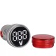 3Pcs AC20-500V LED Large Display Voltage Meter Digital Gauge Volt Indicator Signal Lamp Voltmeter Lights Tester-Red