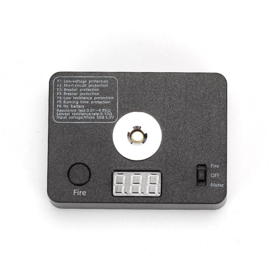 521 TAB Mini V3 Tool Kit Atomizer Digital Resistance Ohm Tester Vape Vapor MOD Wire Coil DIY Tool for RBA RTA Tank 521 TAB Mini V3 Tool Kit Atomizer Digital Resistance Ohm Tester Vape Vapor MOD Wire Coil DIY Tool for RBA RTA Tank