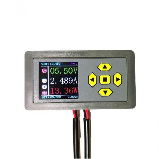 5A DC DC Adjustable Buck Digital Control Power Supply Constant Voltage Constant Current Color Screen High Precision Support Modbus 5A DC DC Adjustable Buck Digital Control Power Supply Constant Voltage Constant Current Color Screen High Precision Support Modbus
