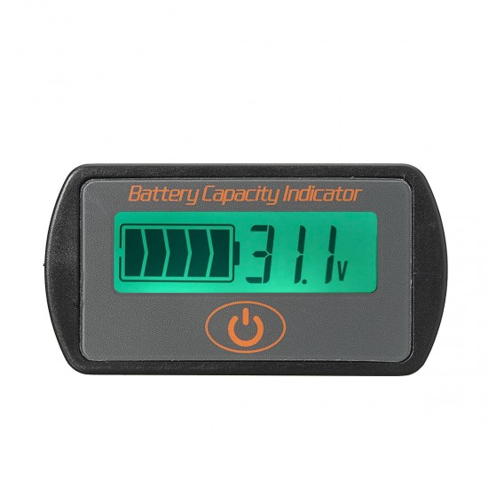 7.4V-56V Li-ion Battery Capacity Meter Tester Voltage Indicator LCD Monitor 7.4V-56V Li-ion Battery Capacity Meter Tester Voltage Indicator LCD Monitor